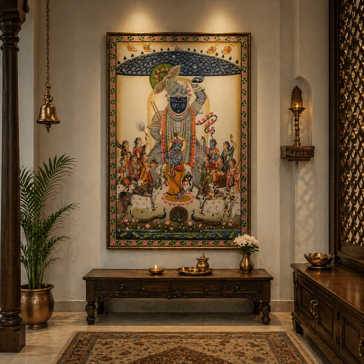 Govardhan Raas: The Divine Shelter of Shrinathji - Arteviah