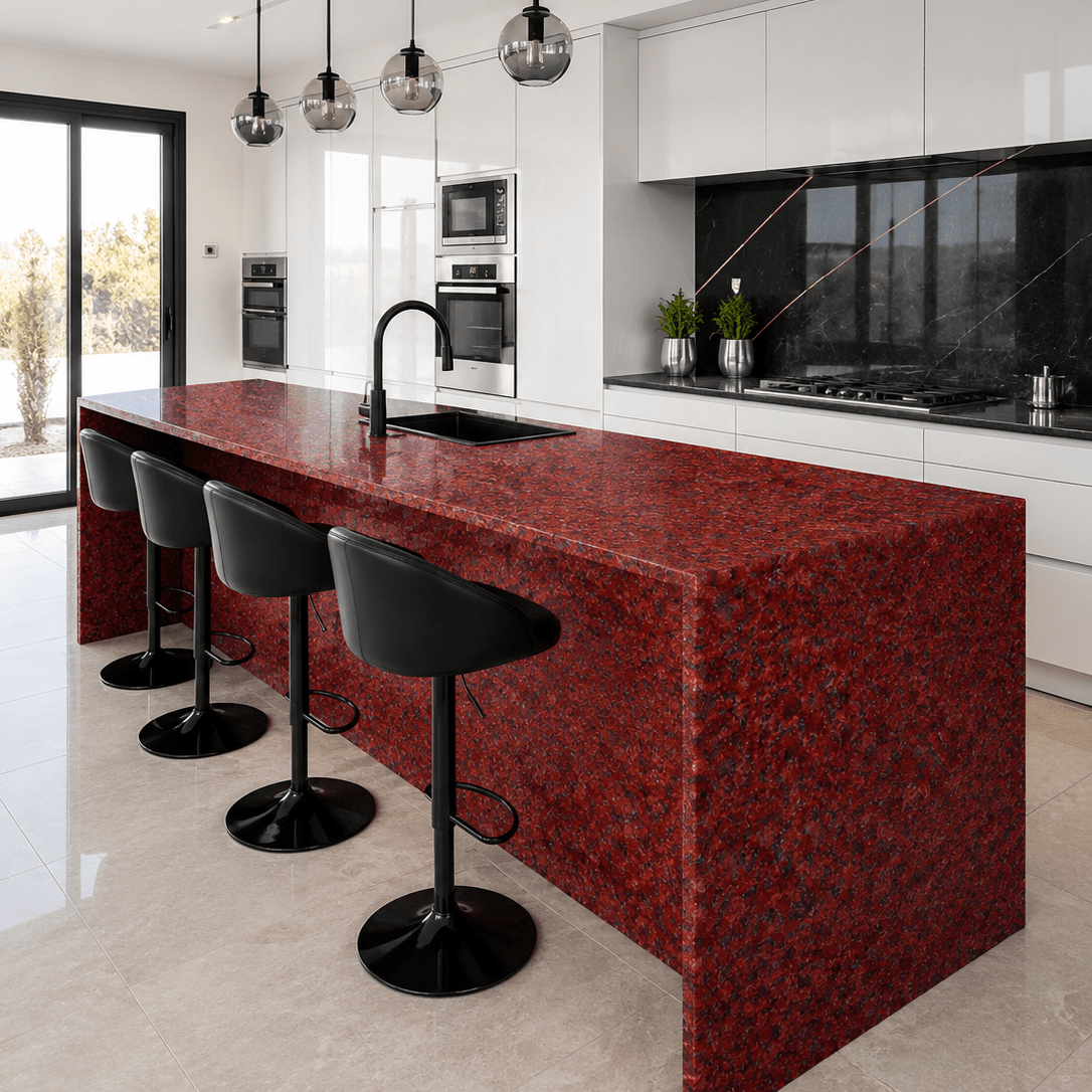 Ruby Red Granite - Arteviah