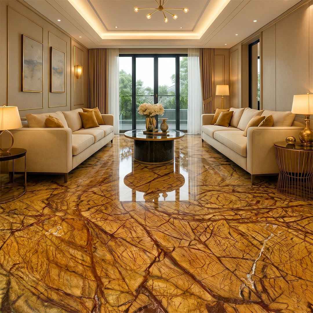 Rainforest Yellow Marble