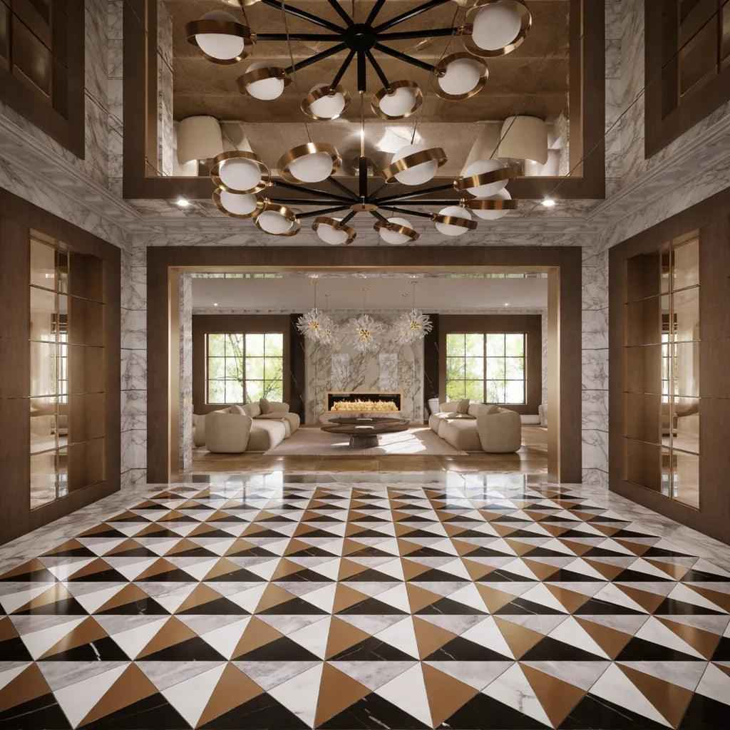 Regal Prism Brown Floor Inlay