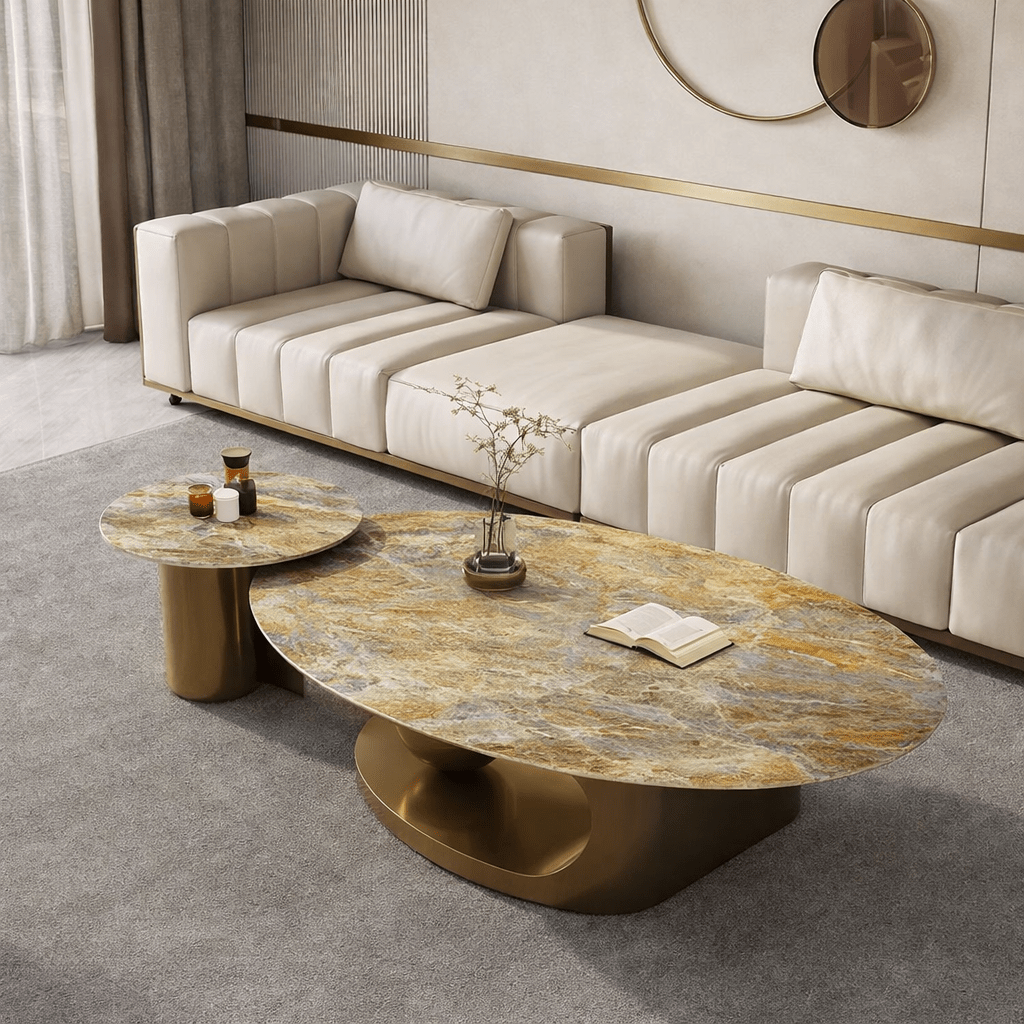 Arteviah Dune Yellow Table - Arteviah