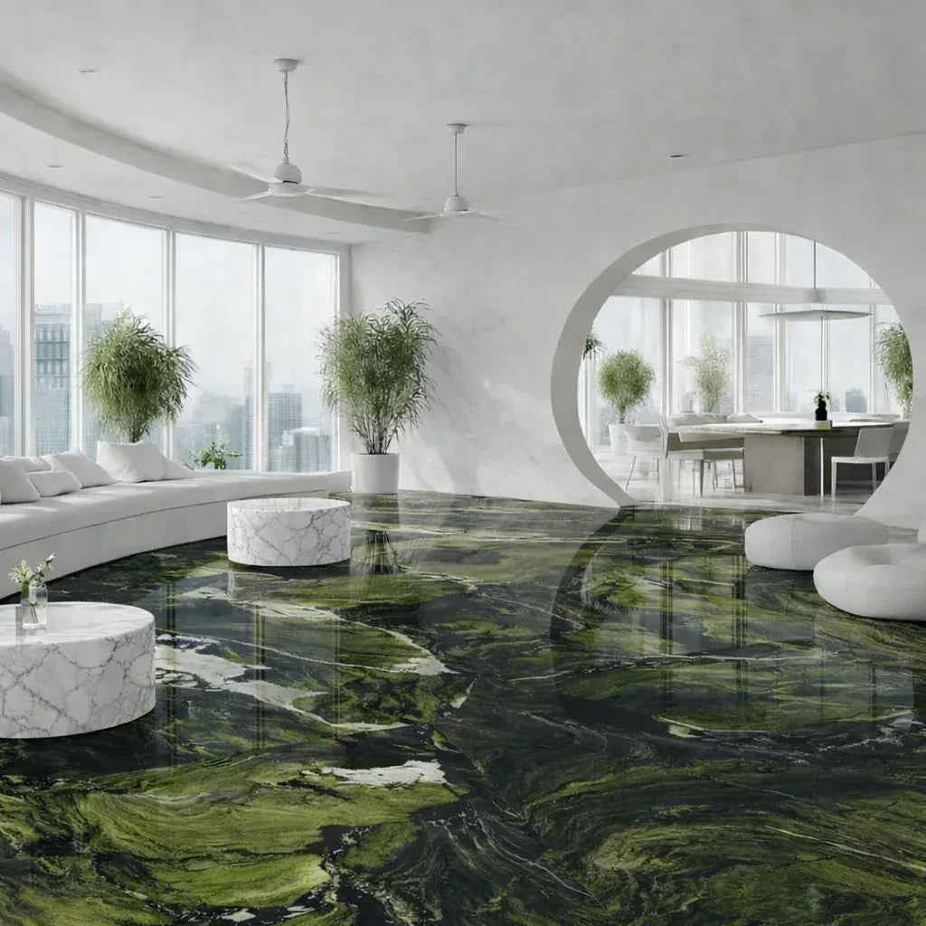 Arteviah Verde Green Floor