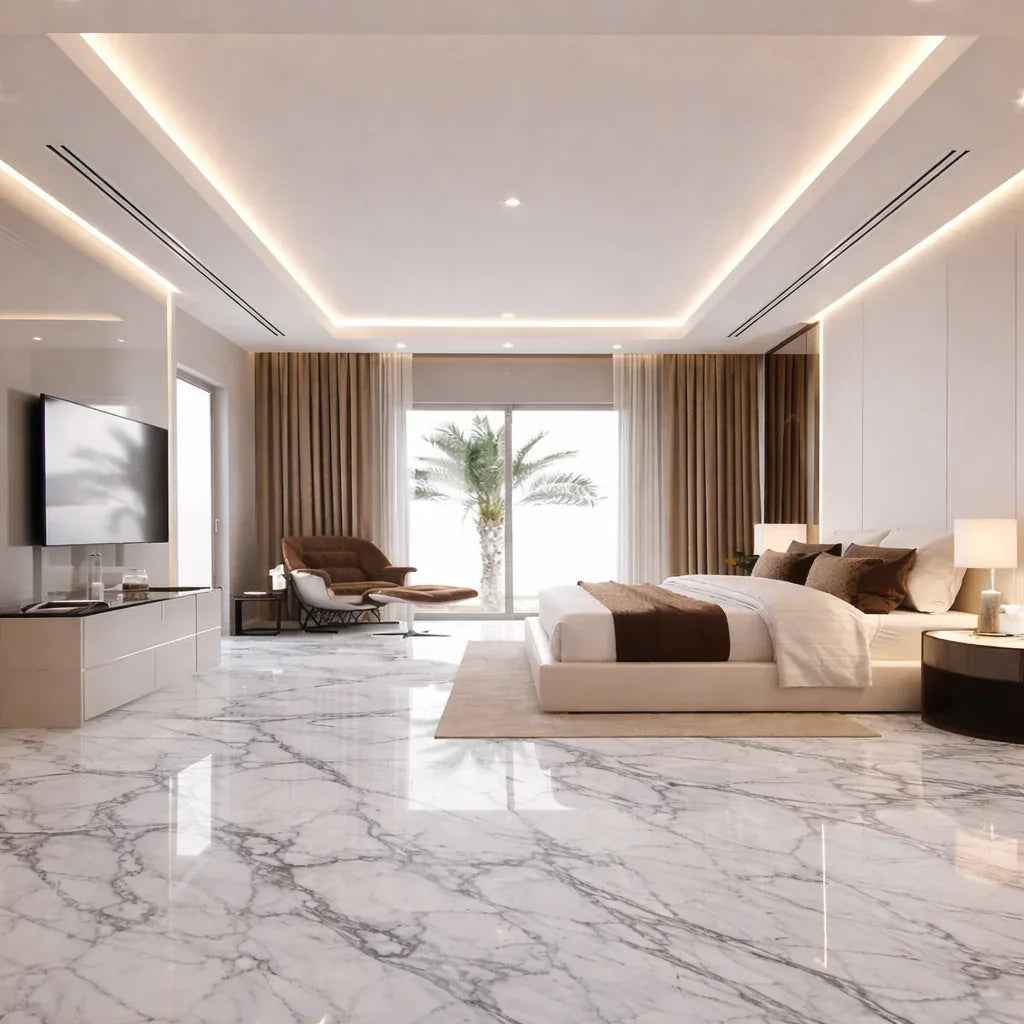 Arteviah Blance White Floor