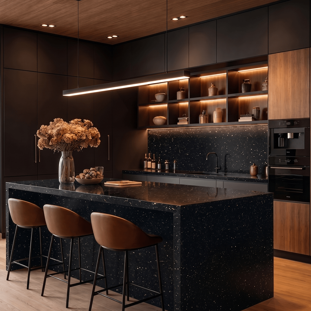 Black Galaxy Granite - Arteviah