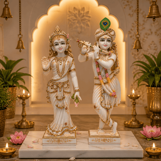 Shree Prem Leela Radha Krishna idol - Arteviah
