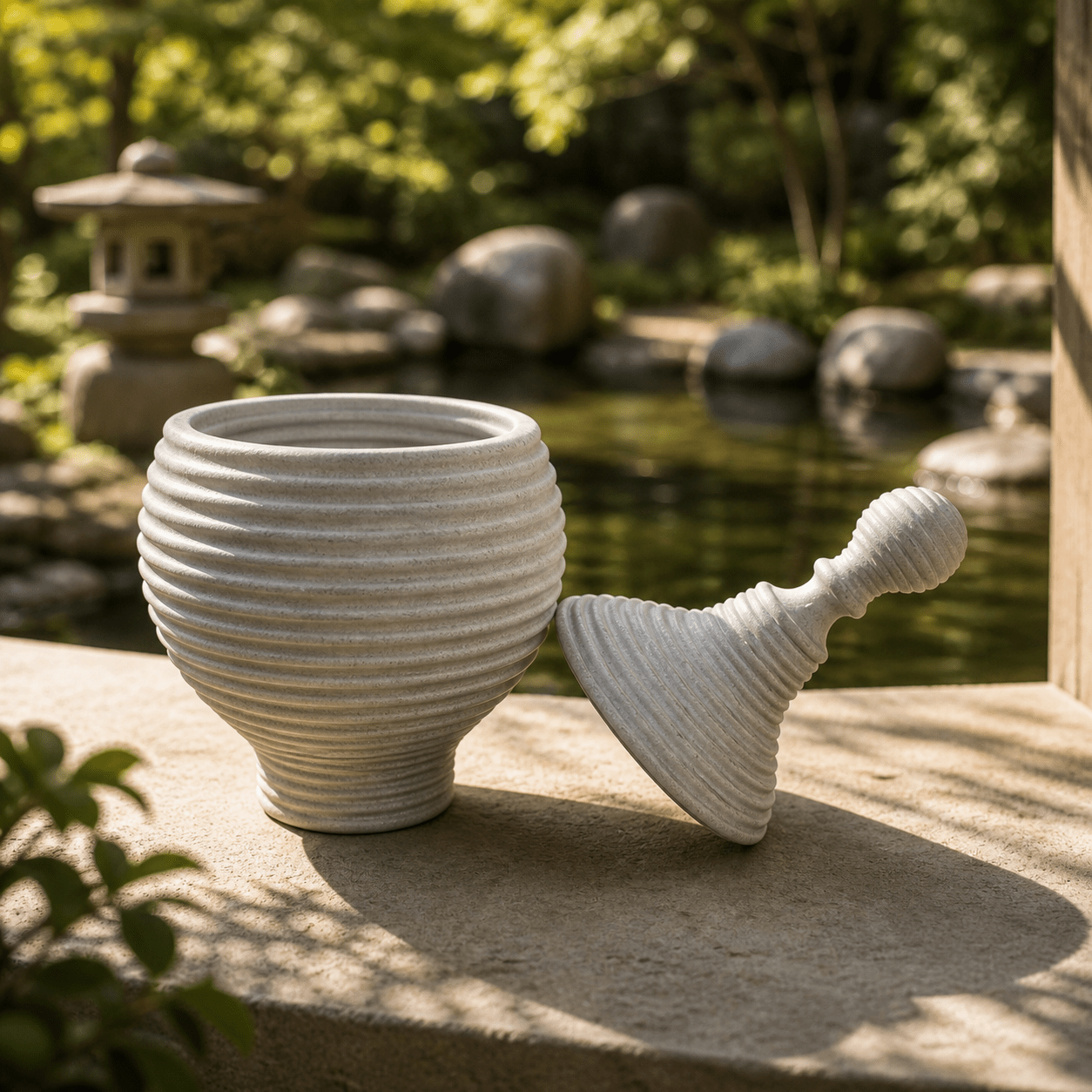 CalmCurve Marble Artifact - Arteviah