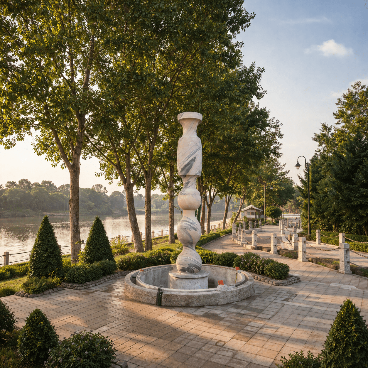 Royal Marble Fountain Artifacts - Arteviah