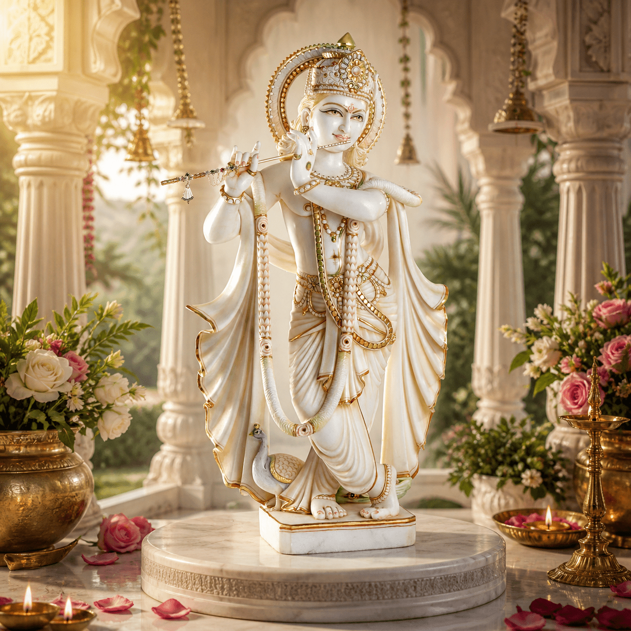 Shree Murli Manohar Krishna idol - Arteviah