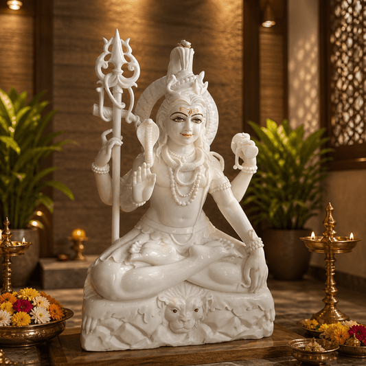 Mahadev Marble Idol - Arteviah