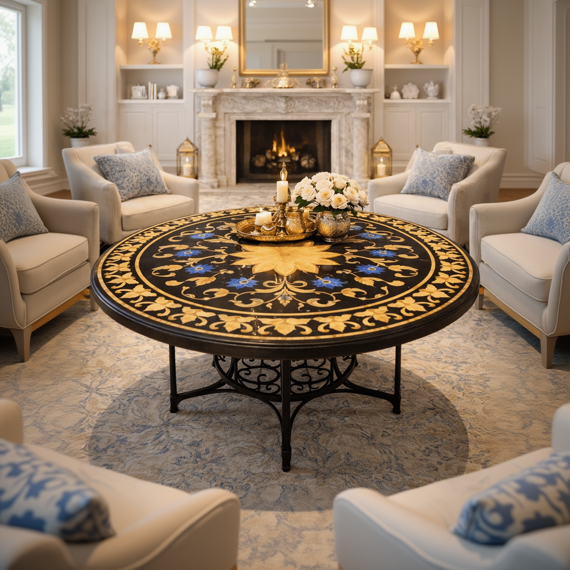 Royal Heritage Inlay Table
