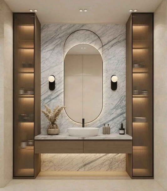 Blanc Carrara Marble- Wall