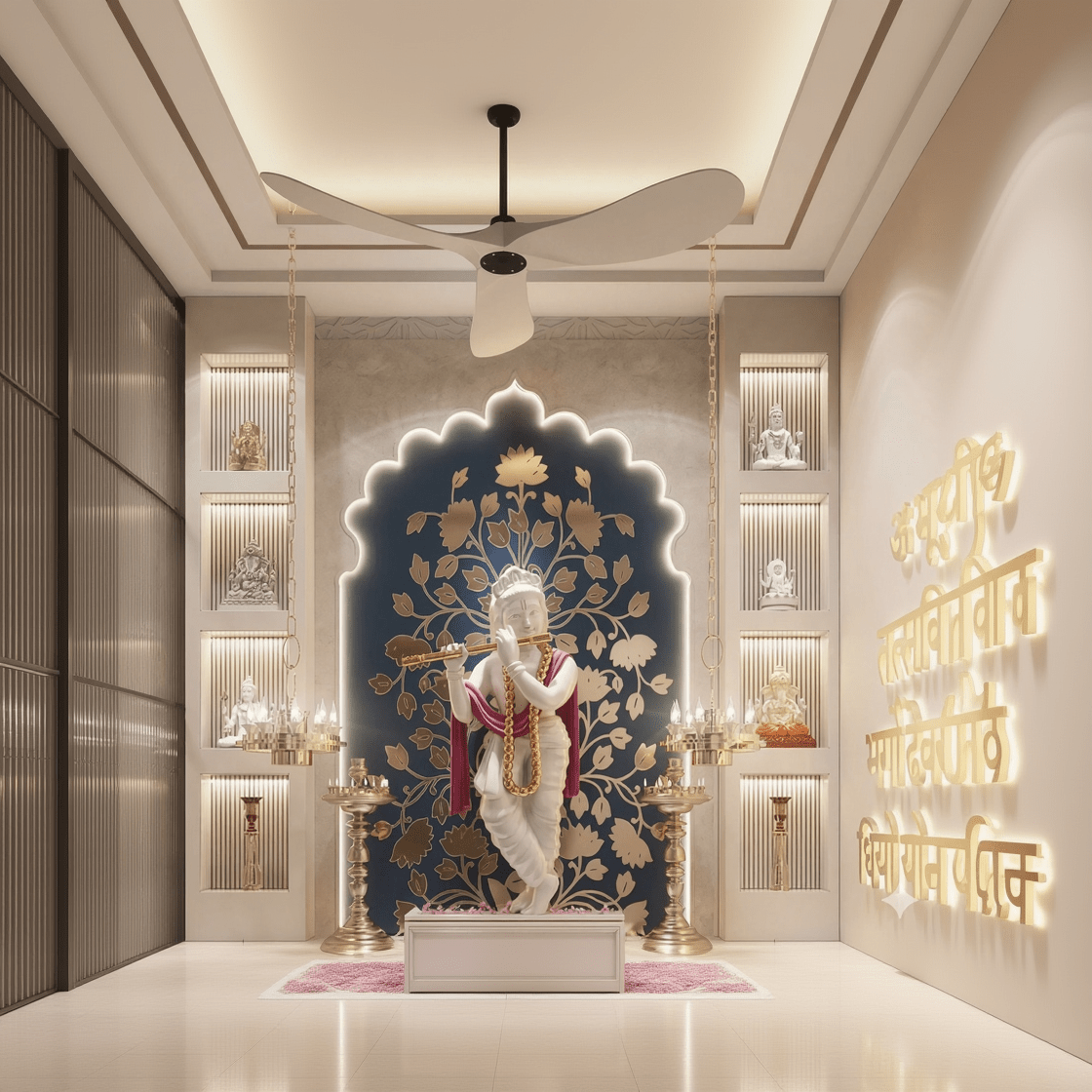 Krishna Leela CNC Temple - Arteviah