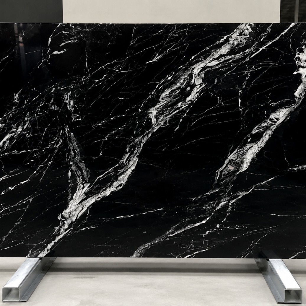 Indian Black Veined Marble