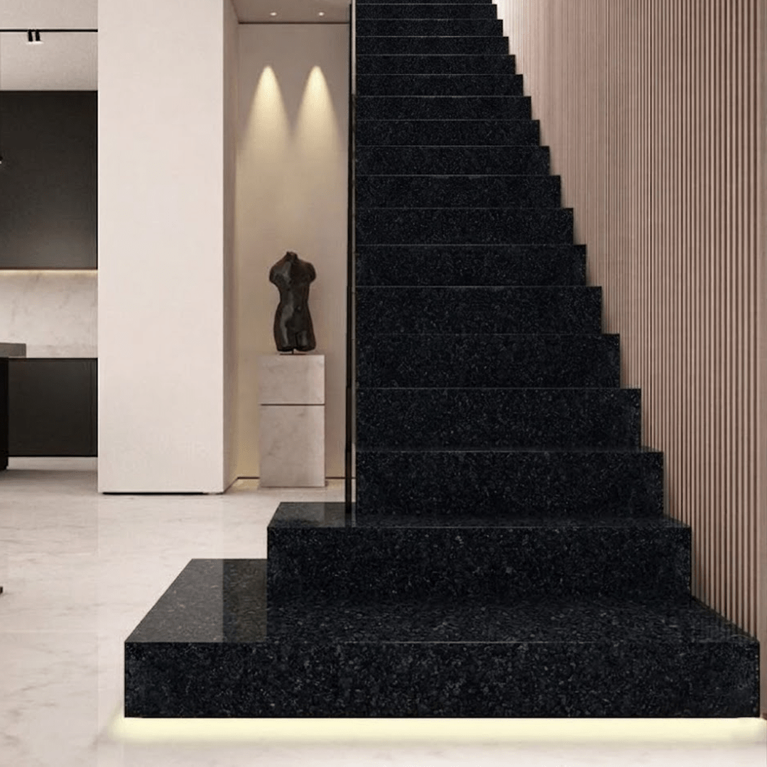 Jet Black Granite - Arteviah