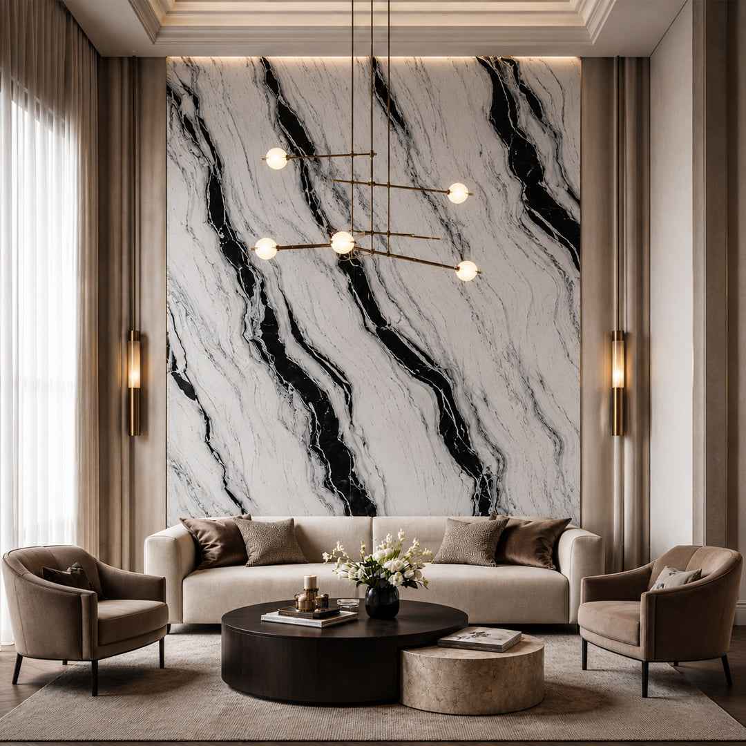 Panda Black Marble - Arteviah