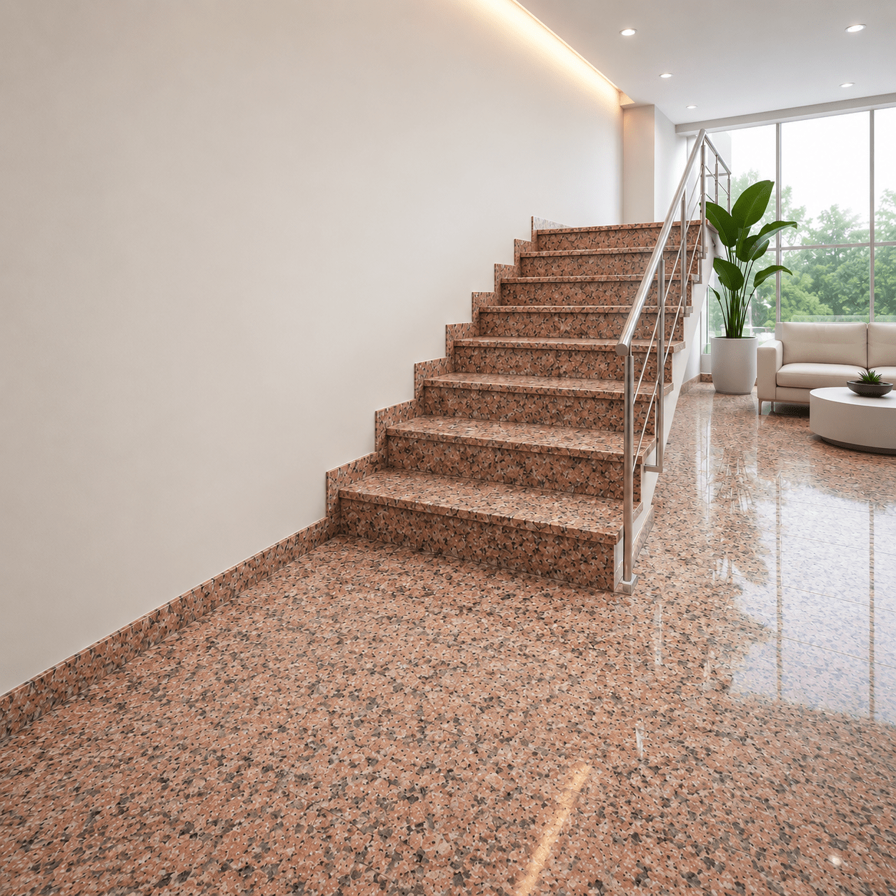 Rosy Pink Granite - Arteviah