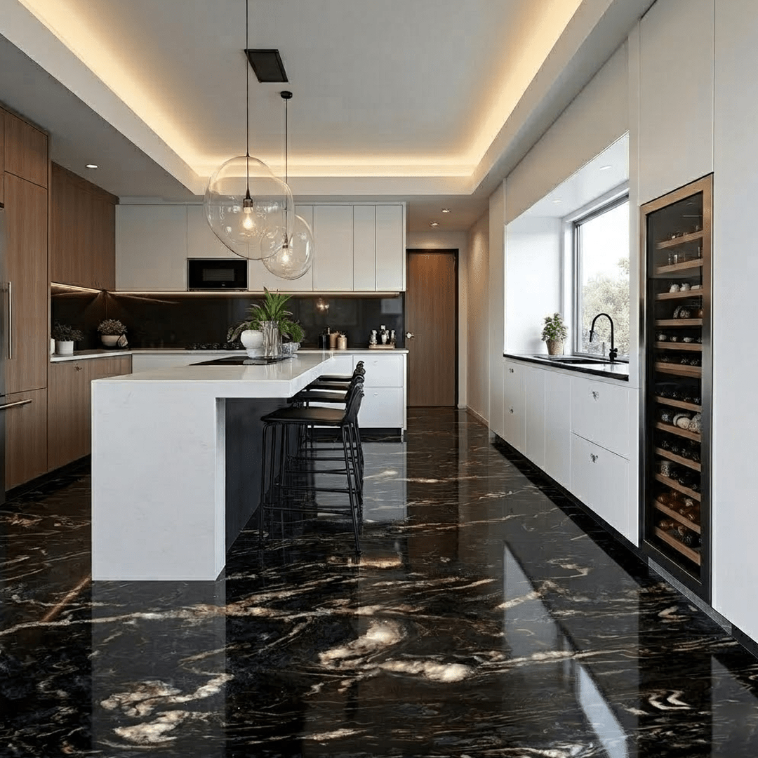 Titanium Black Granite - Arteviah