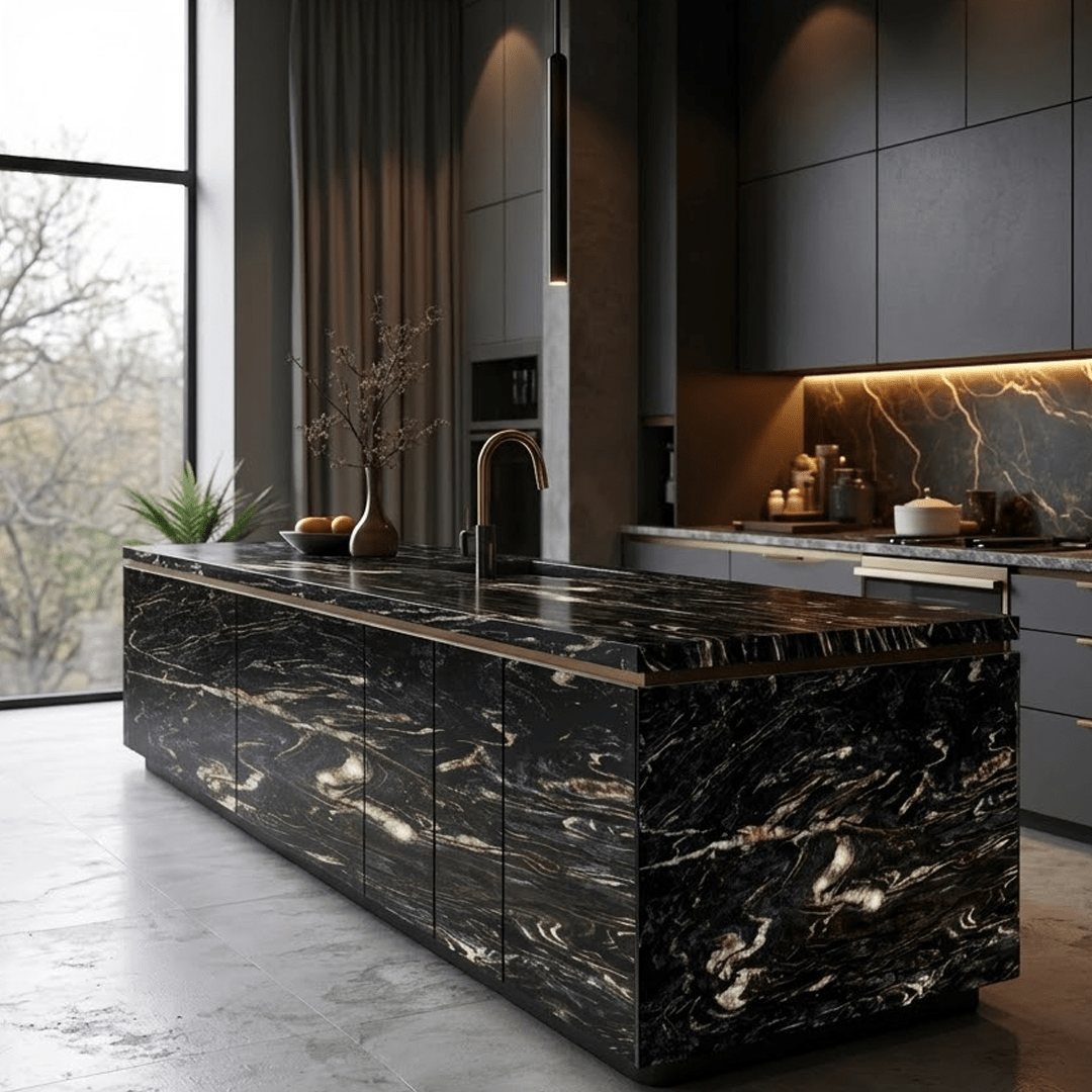 Titanium Black Granite - Arteviah