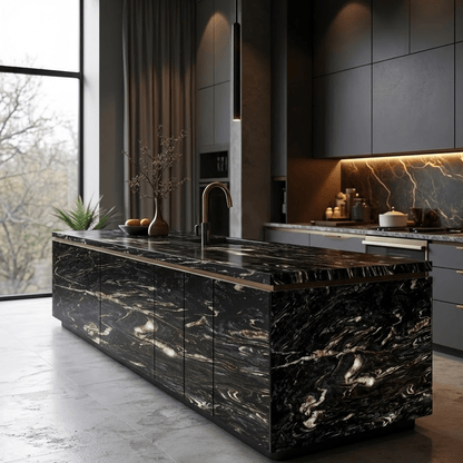 Titanium Black Granite - Arteviah