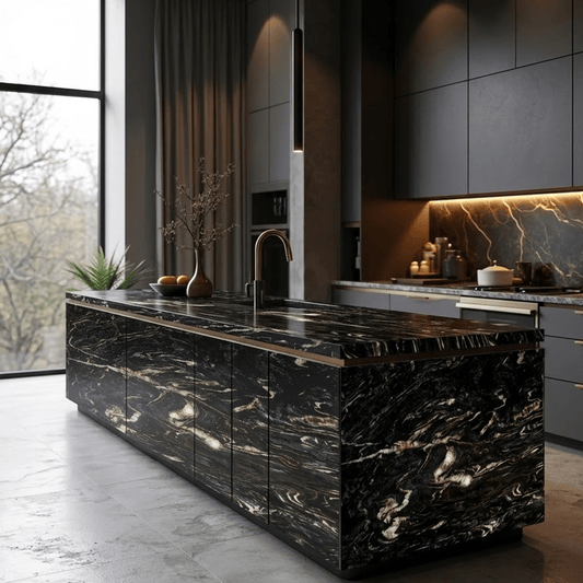 Titanium Black Granite - Arteviah
