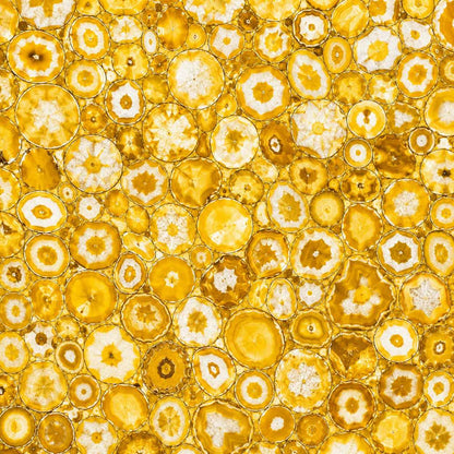 Agate Yellow - A semi-precious gem - Arteviah