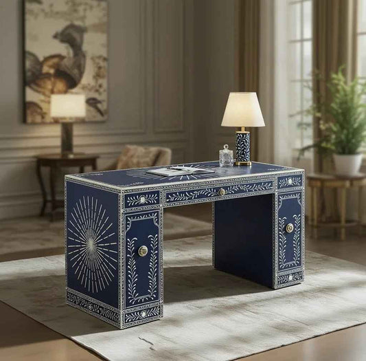 Celestial Indigo Writing Desk