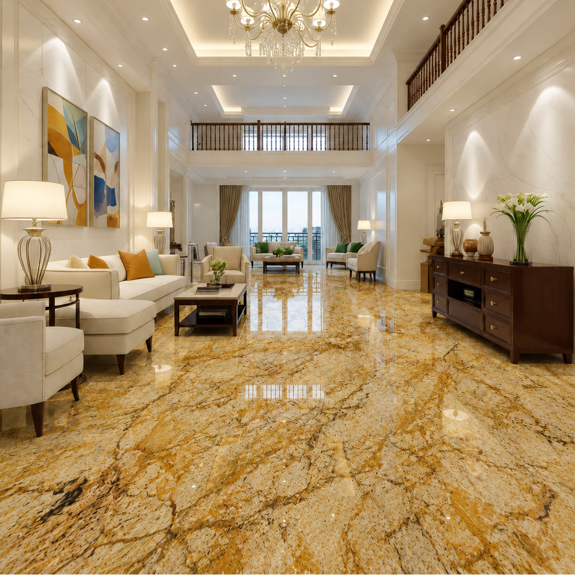 Alaska Gold Yellow Granite - Arteviah