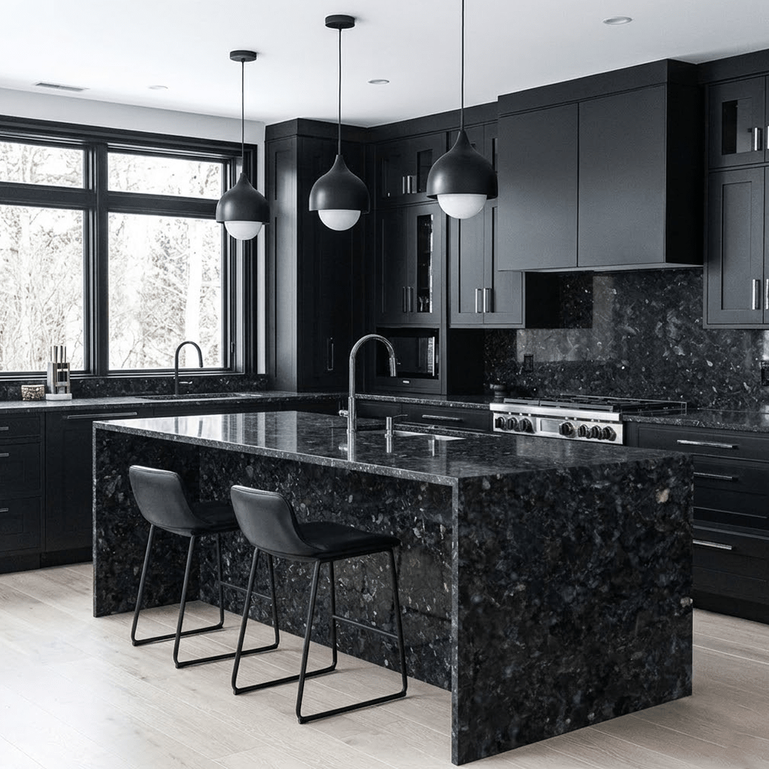 Black Pearl Granite - Arteviah