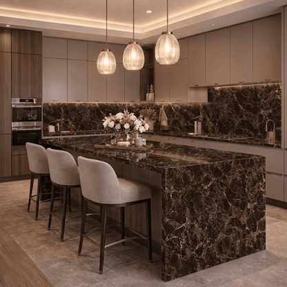 Dark Brown Marble - Arteviah