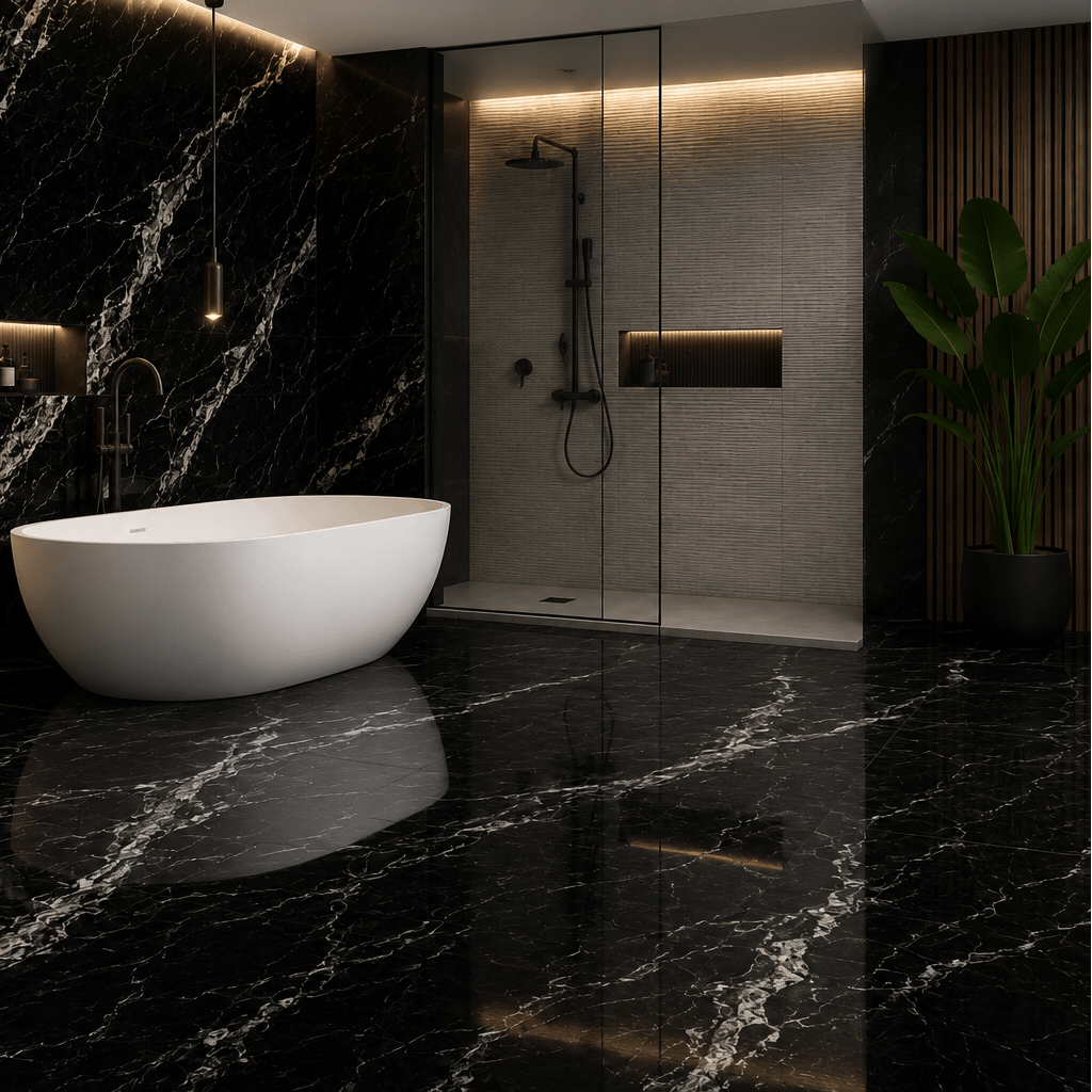 Indian Black Veined Marble - Arteviah