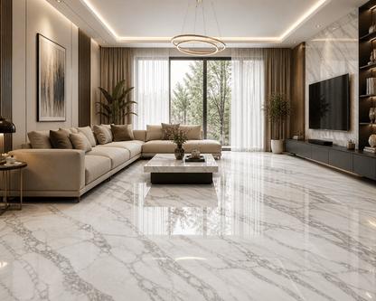 Morward White Marble – Bold Veins, Timeless Luxury - Arteviah