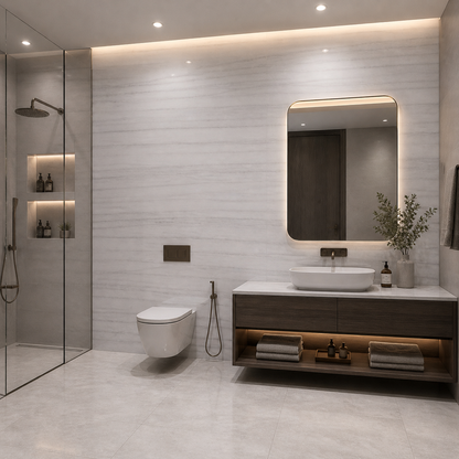 Nizara White Marble – Grace in Every Line - Arteviah