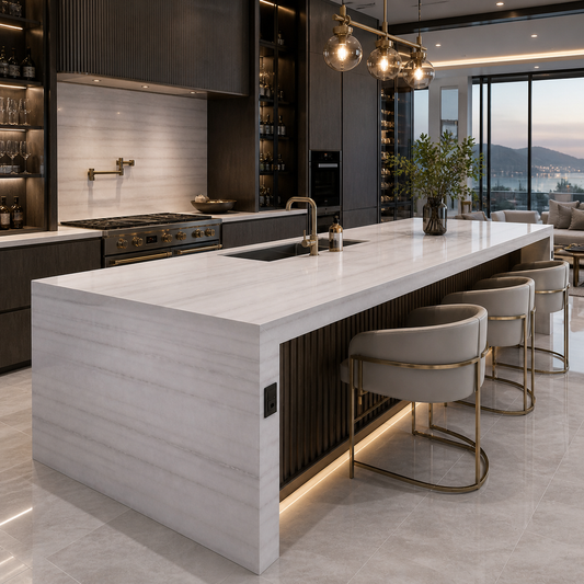 Nizara White Marble – Grace in Every Line - Arteviah