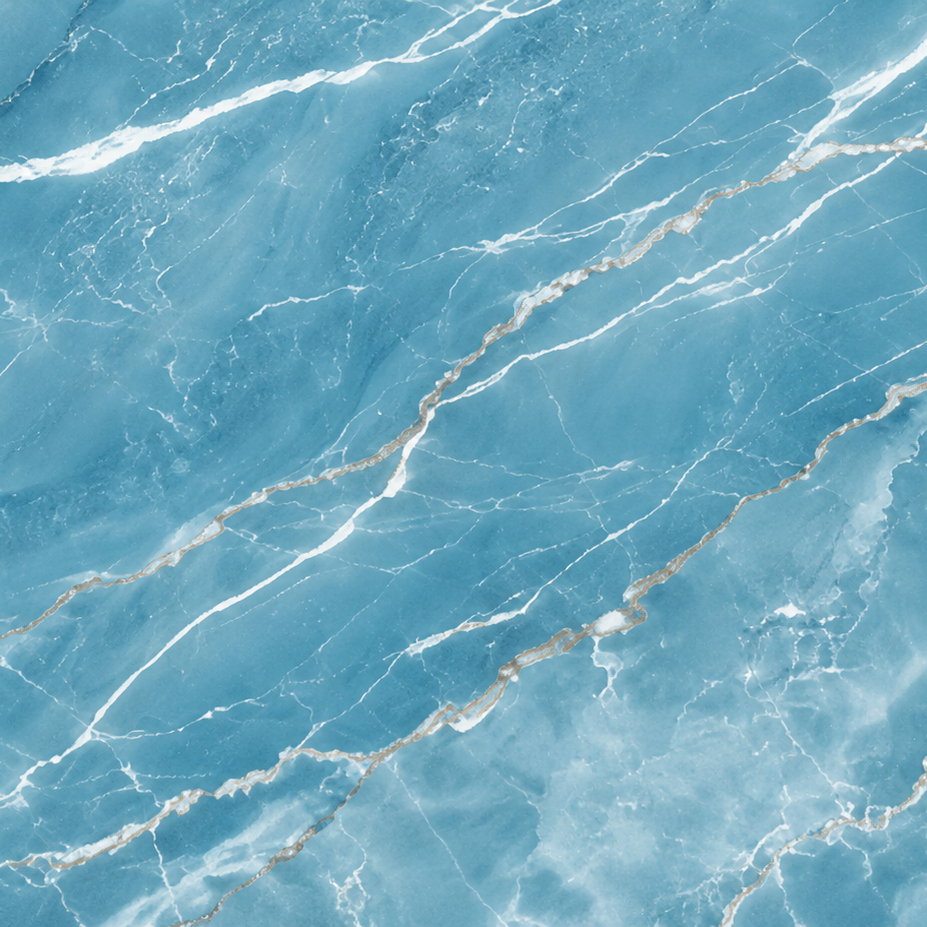 Blue Ocean Marble