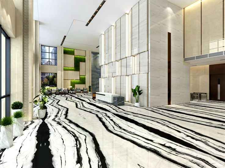 Panda White Marble