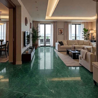Plain Green Marble