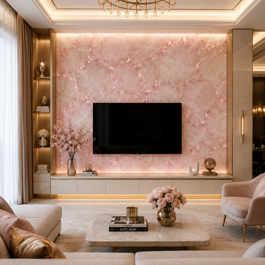 Rose Quartz  - A Luxe semi precious stone - Arteviah