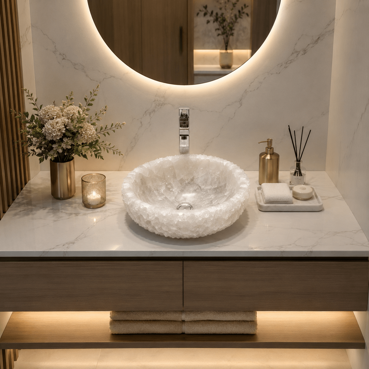 White Quartz - A Luxe semi precious stone - Arteviah